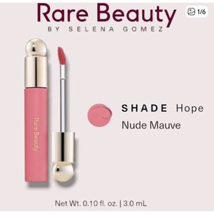 Rare Beauty Soft Pinch Hope Tinted Lip Oil‎ Nude Mauve BNIB